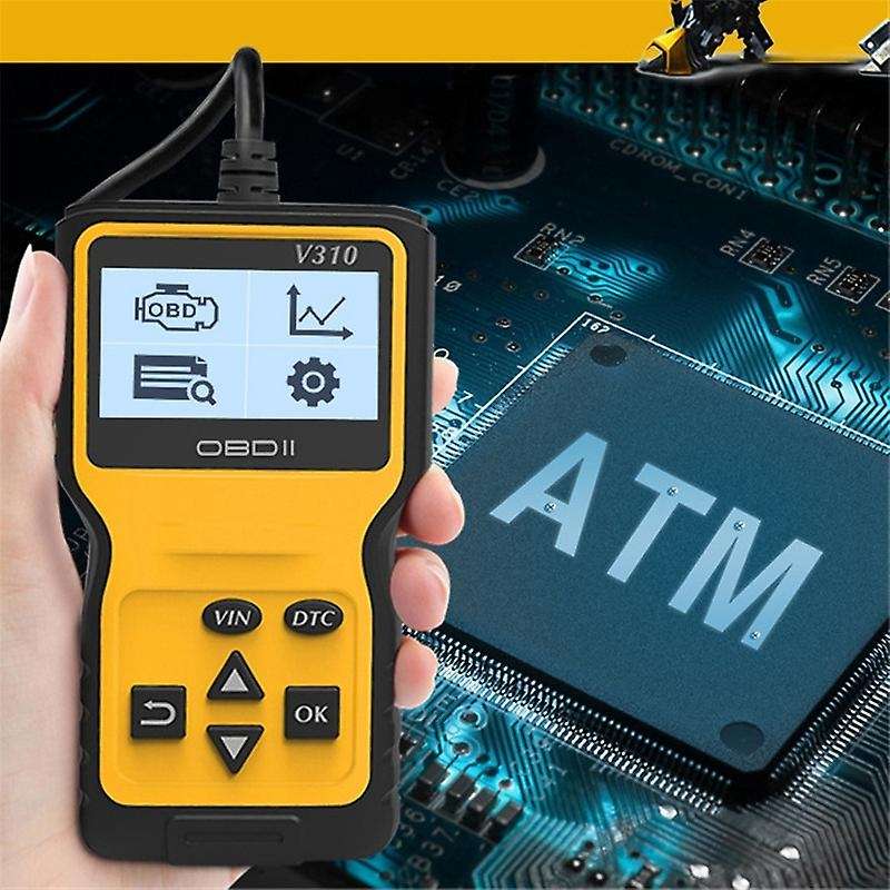 V310 OBD2 Car Diagnostic Tool OBDII Code Reader Scanner Check Engine Scanner Plug-And-Play