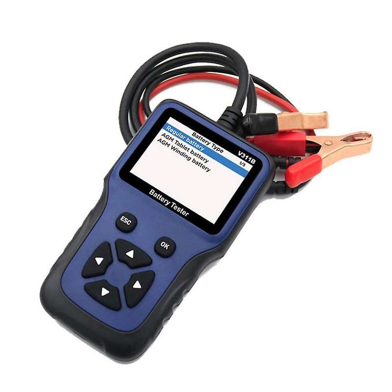 V311B 12V Car Battery Tester Digital LCD Diagnostic Battery Tester Automotive Analyzer Start Chargin