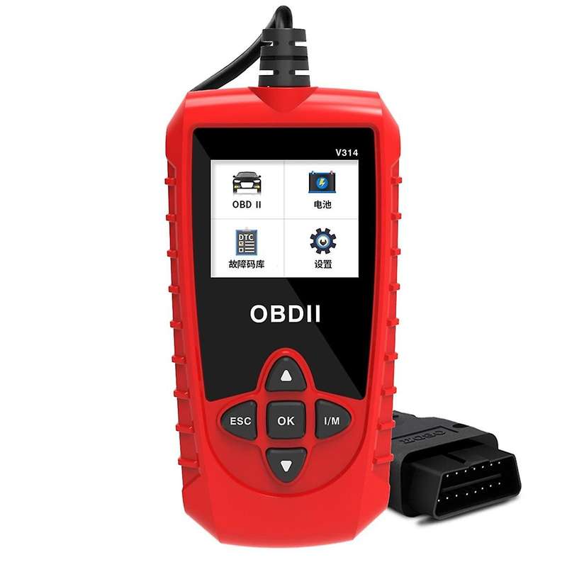 V314 Automotive Diagnostic Tool Car OBDII Scanner Reader Detection Automotive Fault Detector Onboard