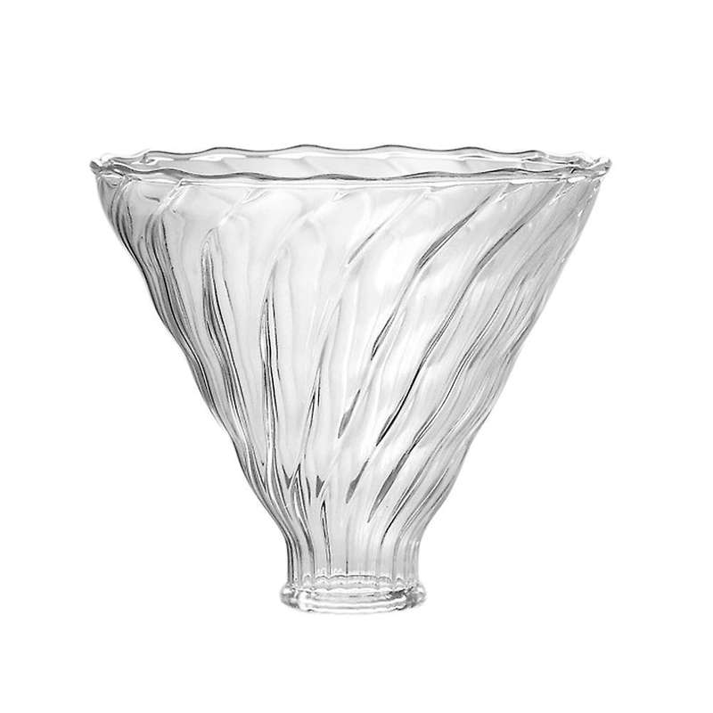 V60 Coffee Dripper Glass Coffee Filter for Pour over Barista Coffee Brewing Transparent Reusable Co