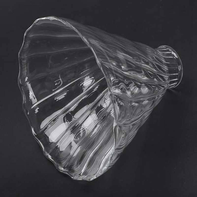 V60 Coffee Dripper Glass Coffee Filter for Pour Over Barista Coffee Transparent Reusable Coffee Fun