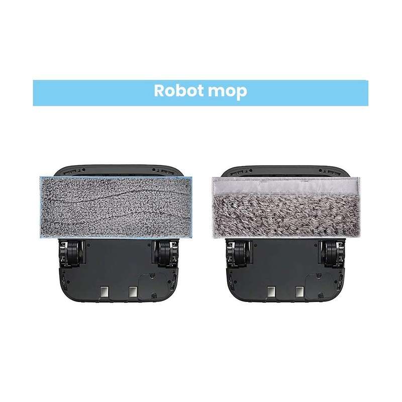 Vac Replacement Washable and Reusable Mopping Pads for M6 (6110) (6112) Robot Mop Wet Pads Dry Pads