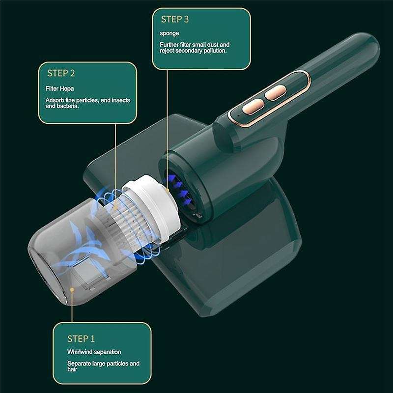 Vacuum Cleaner for Bed Home Appliance Wireless Handheld Dust Mite Vacuum Cleaner Car Sofa Strong Mit