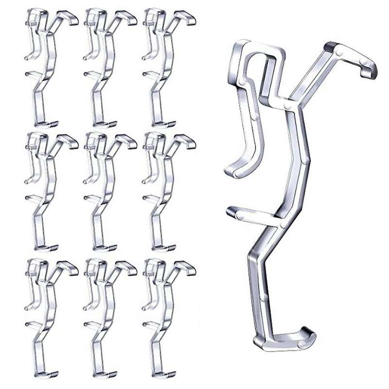 Valance Clips Clear Plastic Retainer Holder for Window Blind Valance,horizontal Faux & Wood Blinds