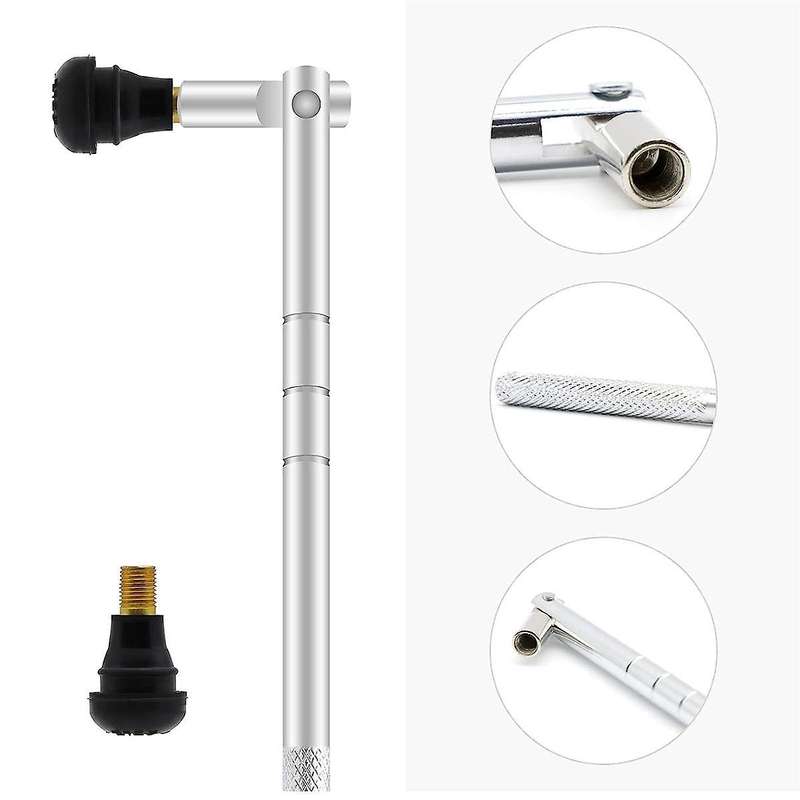 Valve Stem Puller Installer Tool, Single Head Tire Valve Core Remover Installer Tool(40pcs)