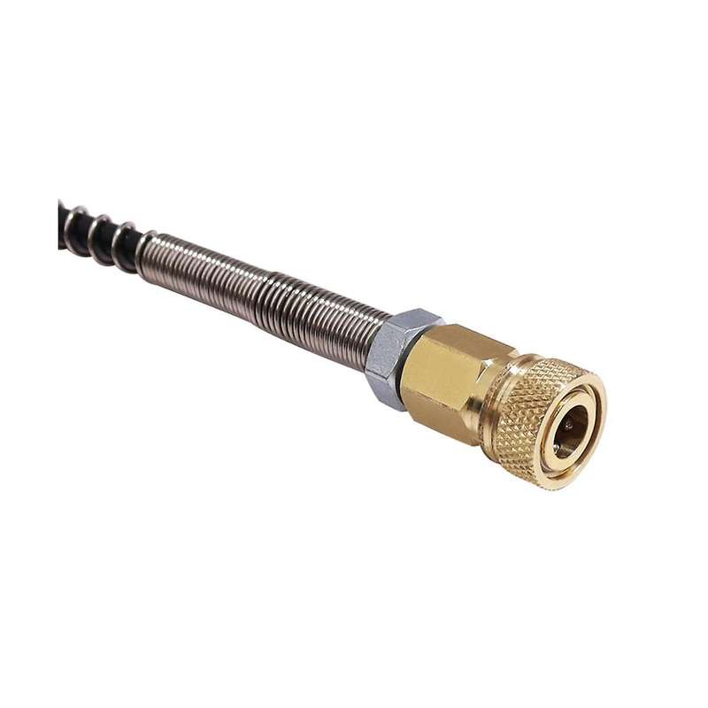 Valve Scuba Adapter with Gauge Tank Filling Station Refill for Air Tank Bottle Cylinder Accessories