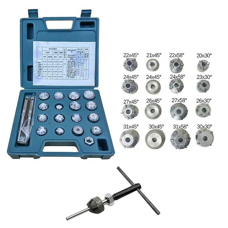 Valve Seat Reamer Motorcycle Repair Tool Set Fit Compatible Honda Suzuki