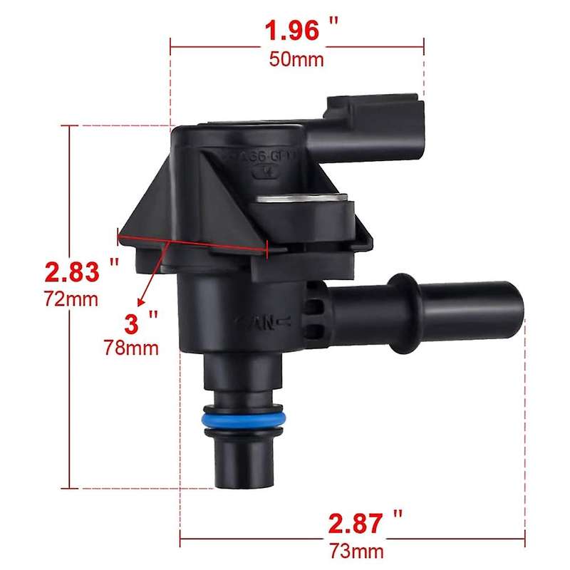 Vapor Canister Purge Valve Solenoid for Explorer Escape Edge ,/ MKX/ MKS 9U5Z9C915H