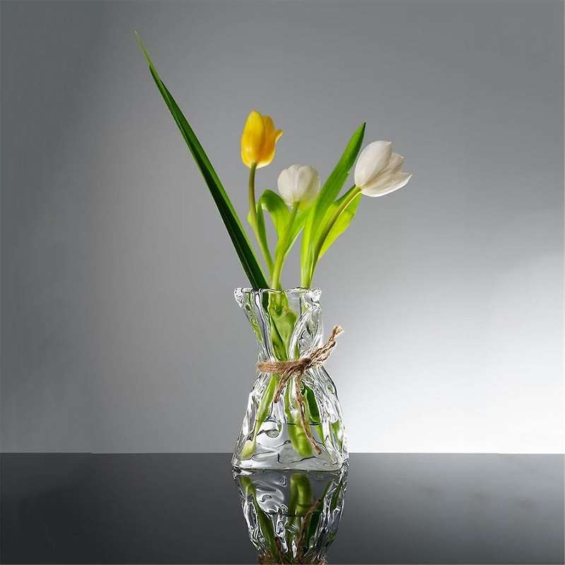 Vase, Fashionable, Glass Vase, Handmade, Glass Base, Single Vase, Flower Vase, Interior, Flower Livi