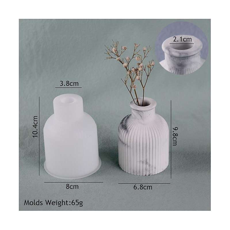 Vase Silicone Mould Vase Epoxy Resin Silicone Mould Silicone Vase Mould for Making Vases,Crystal Bo