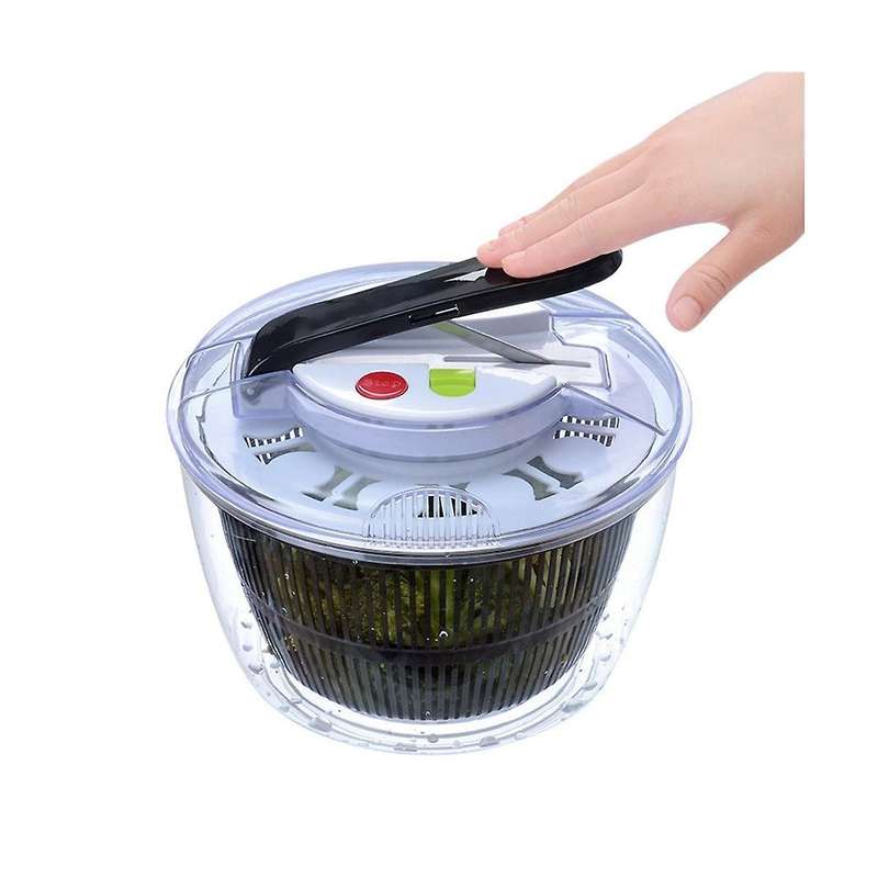 Vegetable Dehydrator, Salad Slinger, Quick and Convenient Multi- Drain Basket, Pasta and French Frie
