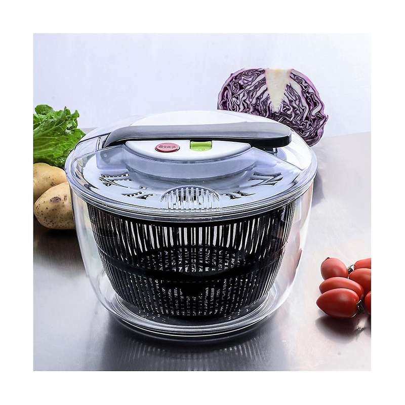 Vegetable Dehydrator, Salad Slinger, Quick and Convenient Multi- Drain Basket, Pasta and French Frie