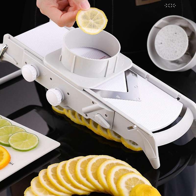 Vegetable Slicer and Vegetable Grater,Potato Slicer Food Slicer Slicers Mandoline Cutter Grater for