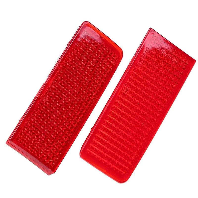 Vehicle Inside Rear Fog Lamp Reflective Sheet Warning Light for 2011-2014 7p6945106 7p6945105