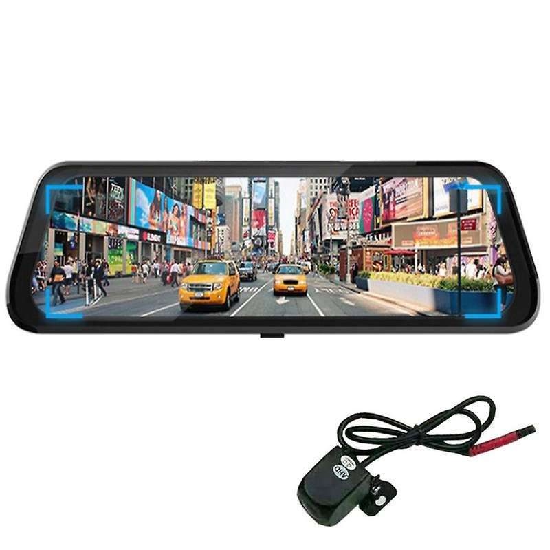 Vehicle Dash CAM-10 Inch Dash Cam HD Night Vision 1080P Dual Recording Lens Parking Monitor 32GB Car