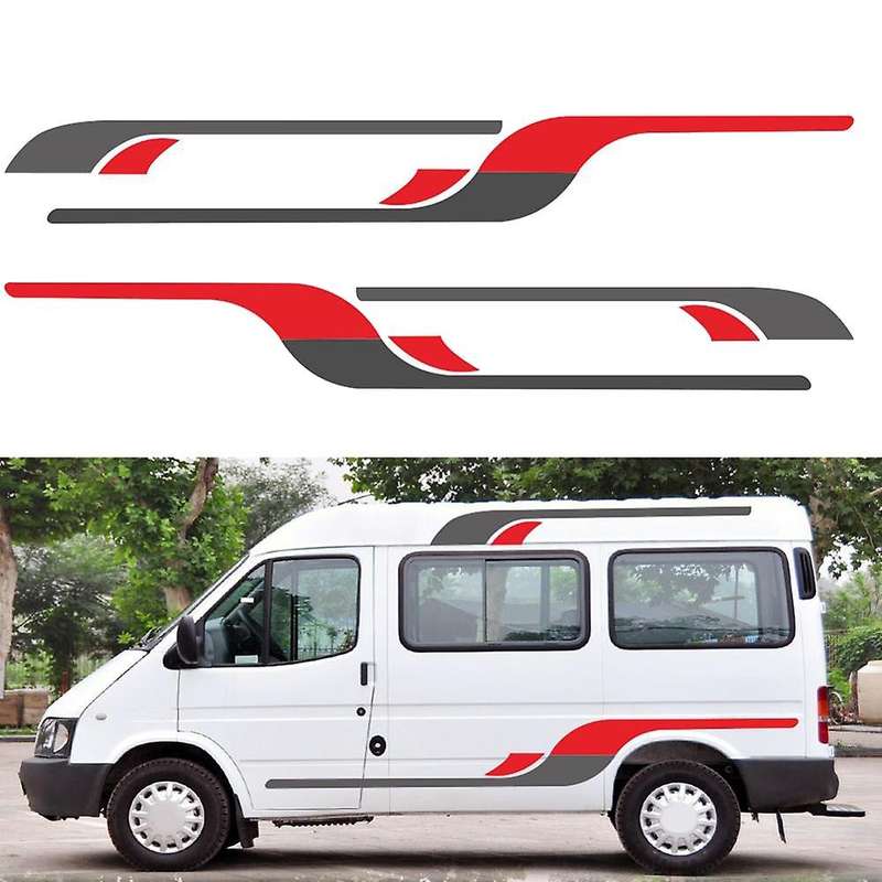 Vehicle Decals Sticker Decor Vinyl Graphics Decals Stickers for TRANSIT LWB Caravan Trailer