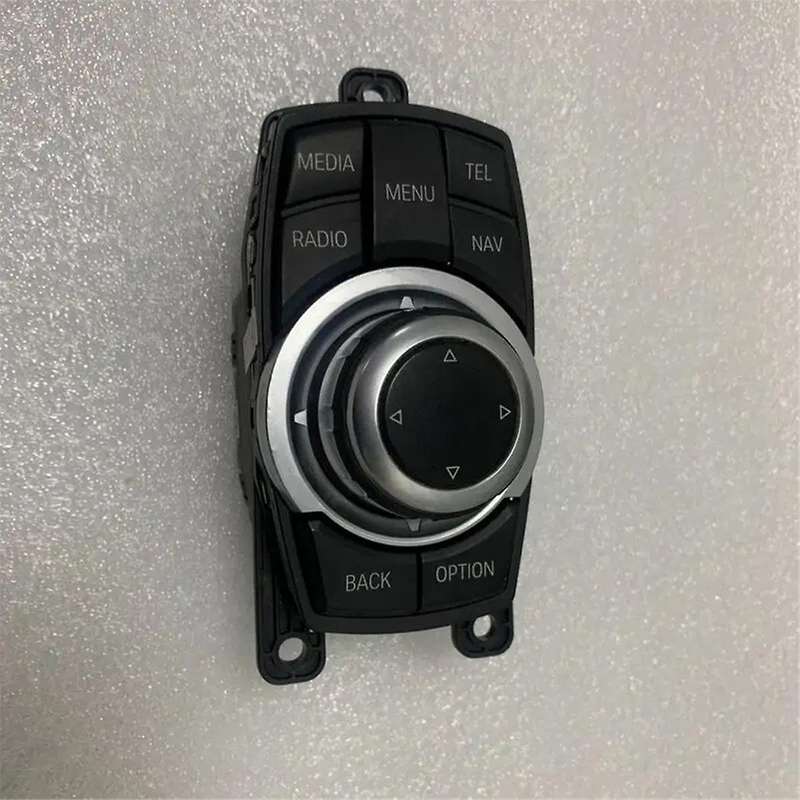 Vehicle Multimedia Controller Audio Navigation Switch for 5 7 Series F10 F07 F02 Function Button Sw