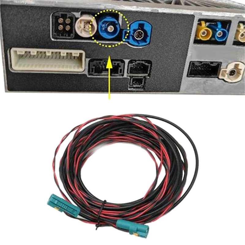 Vehicle Mounted Dash Cam Cable ADAS GPS Camera DVR Drive Recorder Camera Wiring for Dolphin Seal Act