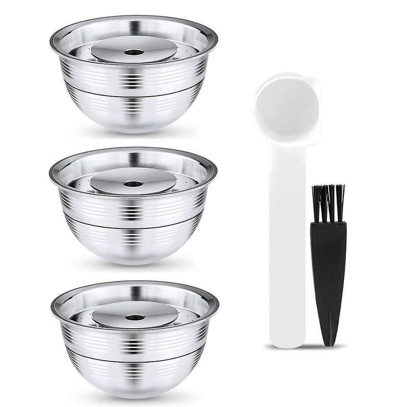 Vertuo Coffee Filters for Vertuoline Next & Plus ENV135 Refillable Stainless Steel Coffee Capsule Po