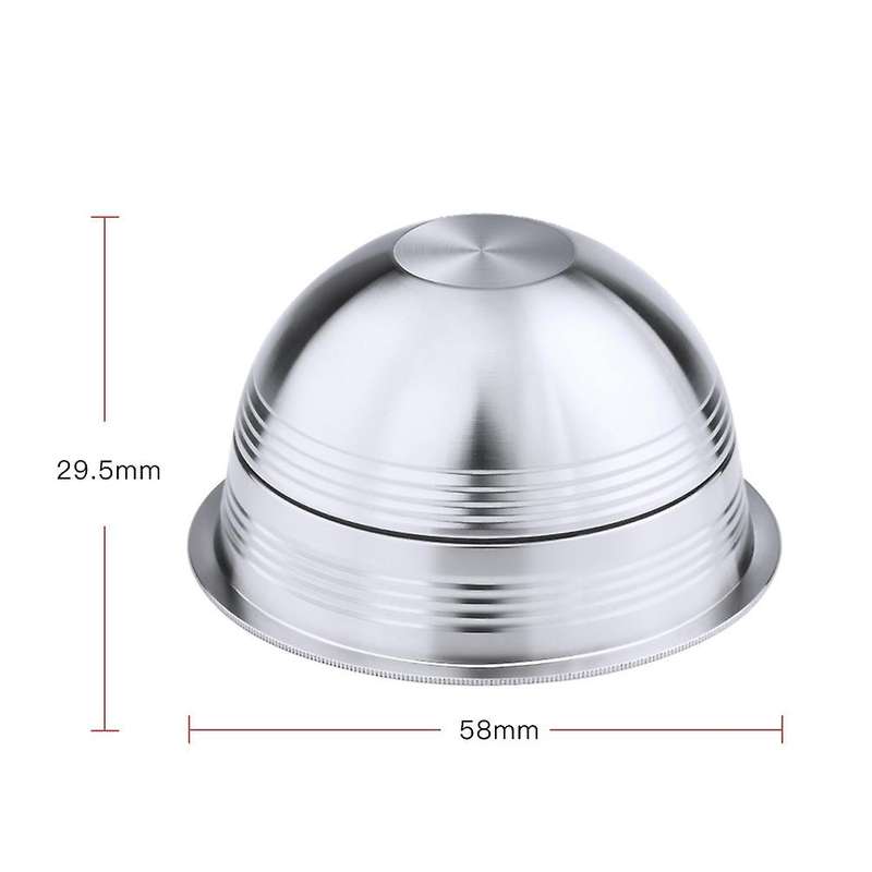 Vertuo Coffee Filters for Vertuoline Next & Plus ENV135 Refillable Stainless Steel Coffee Capsule Po