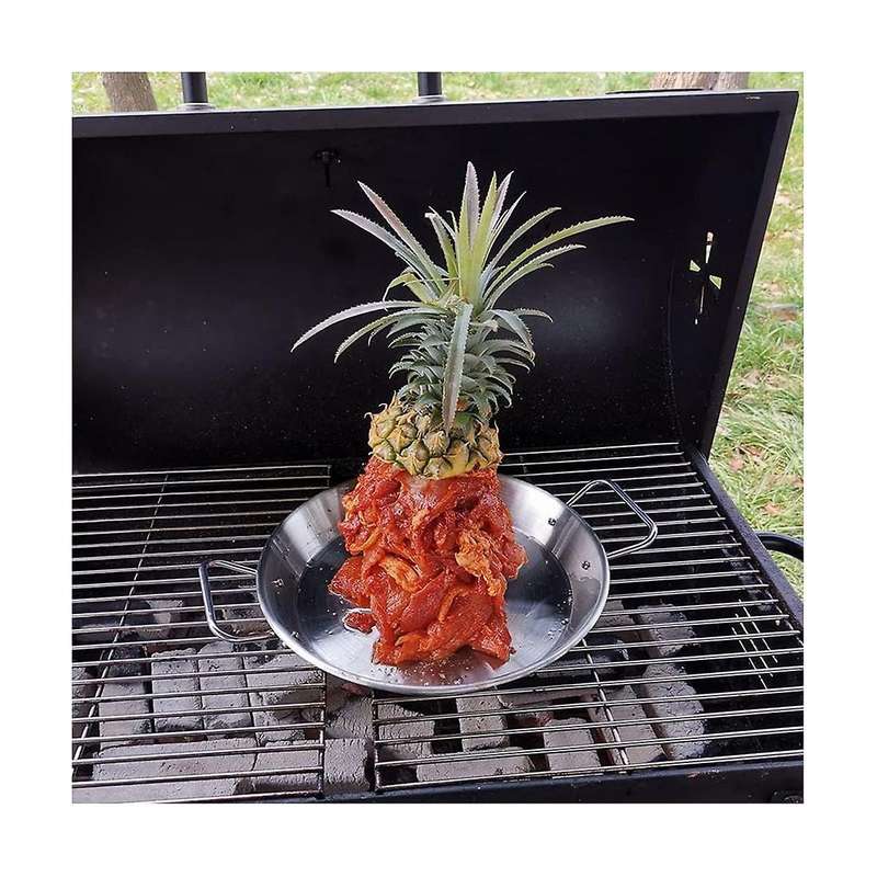 Vertical Skewer for Grill-al Pastor Skewer Brazilian Vertical Spit Stand for Tacos Al Pastor, Shawar