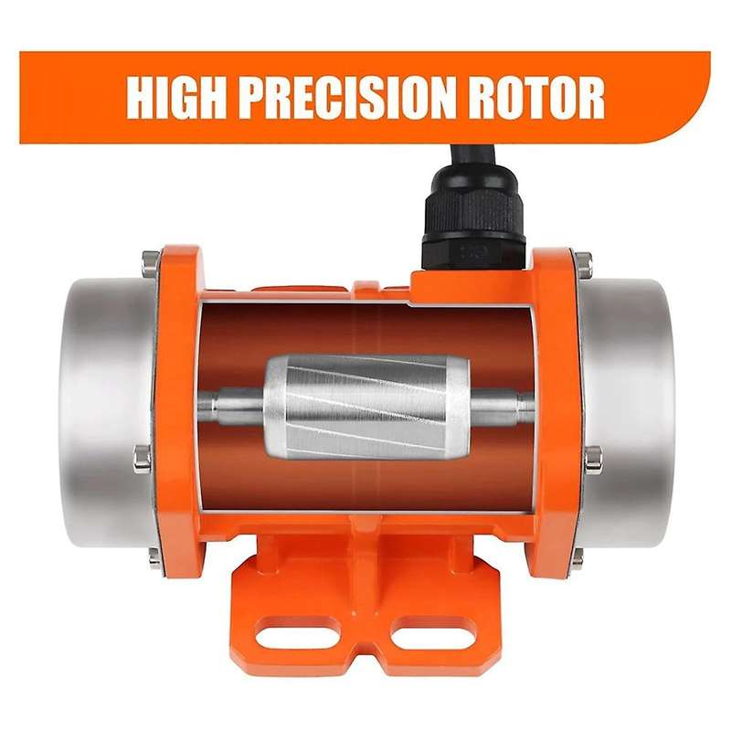 Vibration Motor for Salt Sand Applicator and Concrete Mixer 5000rpm 100w Dc12v Aluminum Housing Con
