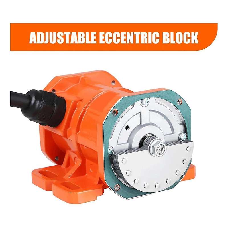 Vibration Motor for Salt Sand Applicator and Concrete Mixer 5000rpm 100w Dc12v Aluminum Housing Con