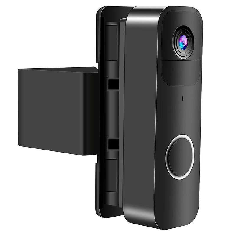 Video Doorbell Anti-Theft Bracket Door Mount Camera No Drill Ring Safety System Home Security System