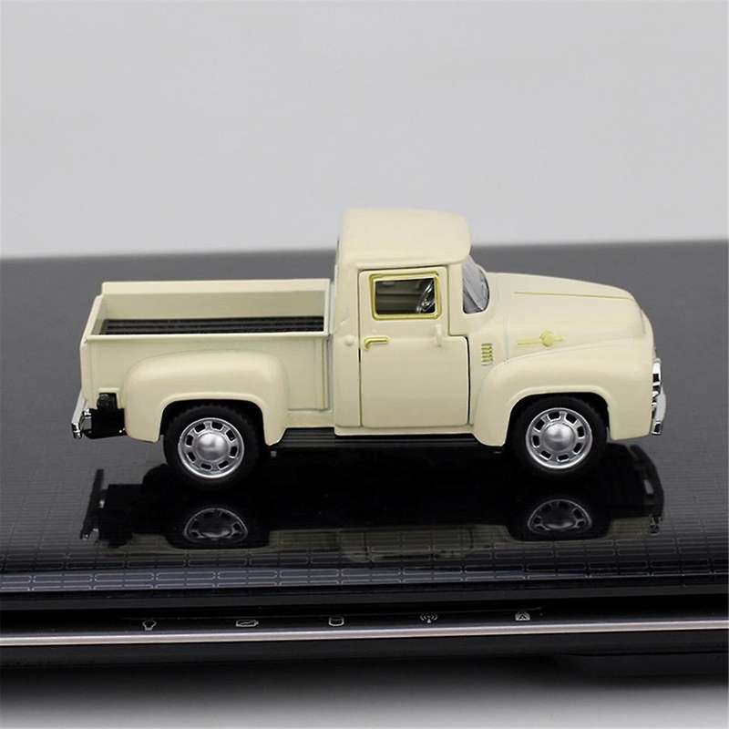 Vintage Truck Dcor, Farmhouse Car with Light Tiered Tray, Cute Metal Car Gift Pickup Truck Model for
