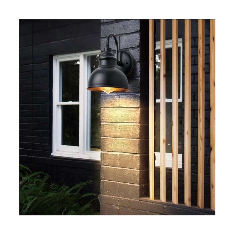 Vintage Wall Sconce Gooseneck Barn Flat Light Industrial Vintage Farmhouse Wall Sconce Outdoor Water