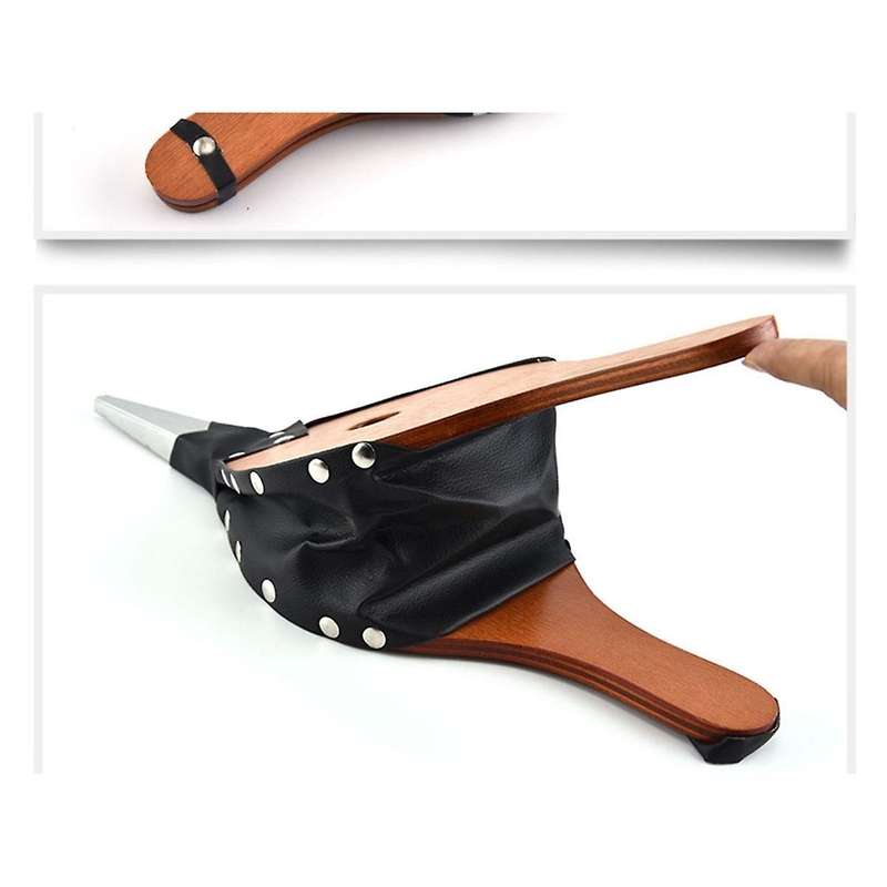 Vintage Wooden Manual Handmade Air Blower Fan Blower for Barbecue Bellows Outdoor Cooking Picnic Cam