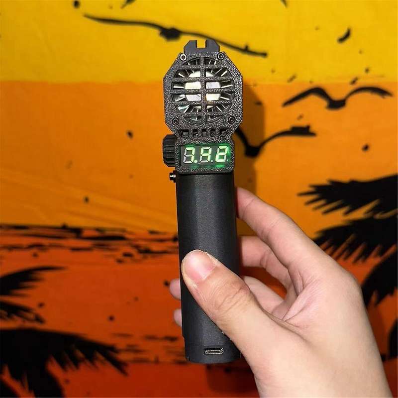Violent Blower Mini Turbo Jet Fan Handheld Brushless Motor 110000 Rpm Adjustable Speed Industrial Du