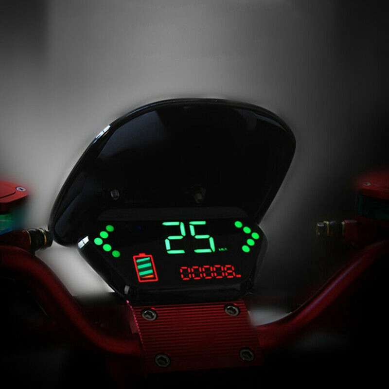 48v / 60v Motorcycle Lcd Display Speedometer for Electric Motorcycle