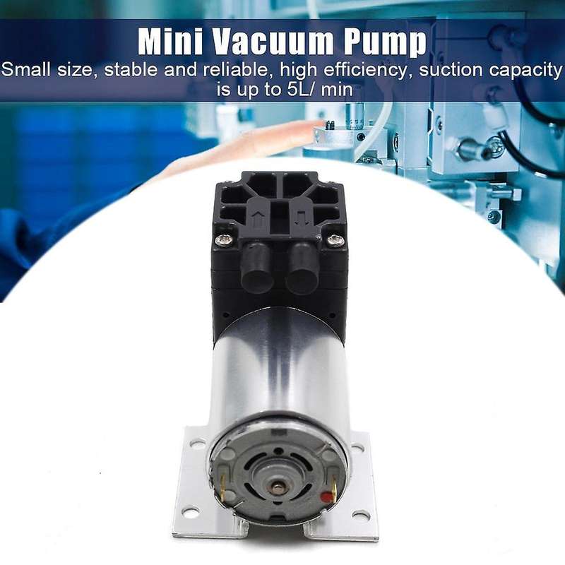 Z512-604-3000n Dc12v Mini Negative Pressure Vacuum Pump with Bracket