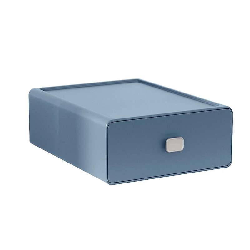 Colorful Desktop Stackable Storage Drawer Office Supplies Box 3