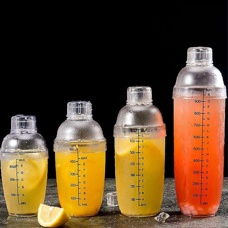 400ml Glass with Scale Hand Shaker Shaker Cup Bartender Tool