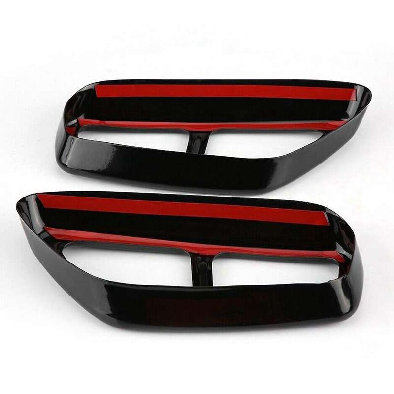 Stainless Steel Car Rear Dual Exhaust Muffler Pipe Cover Trim Panel