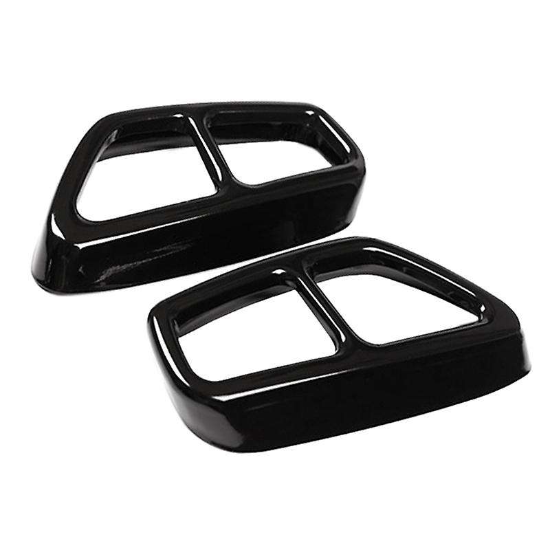 Stainless Steel Car Rear Dual Exhaust Muffler Pipe Cover Trim Panel