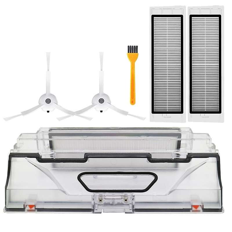Dust Bin Box with Filter Side Brush for Xiaomi Mijia 1 Generation 1s