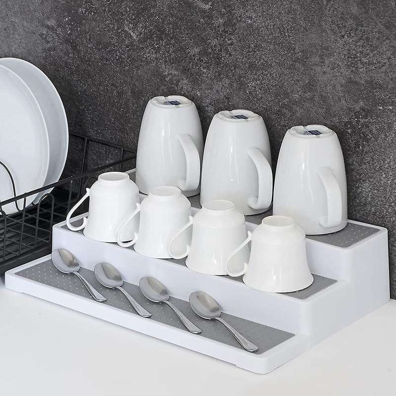 Spice Rack Kitchen Non Slip Seasoning Storage Stand-3 Tier