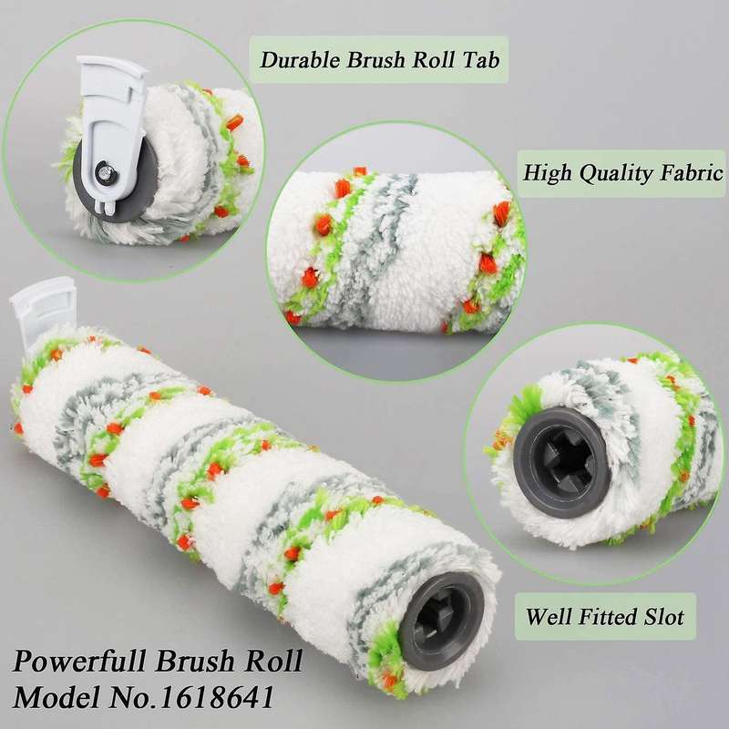 2 Hepa Filters+1 Brush Roll+1 Pet Brush Roll for Bissell Crosswave