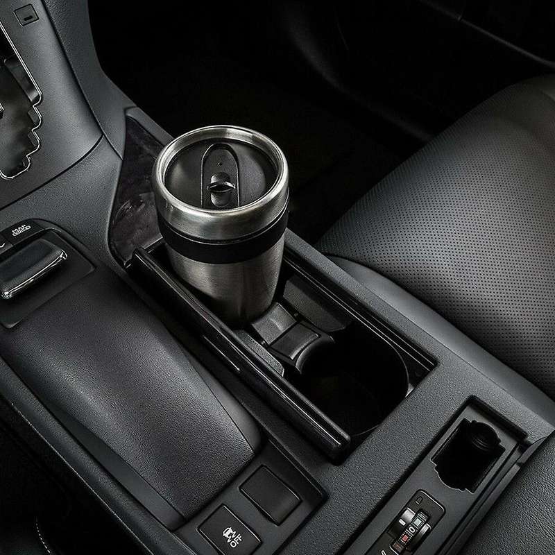2pcs Center Console Cup Holder Insert Divider for Lexus Rx350 Rx450h