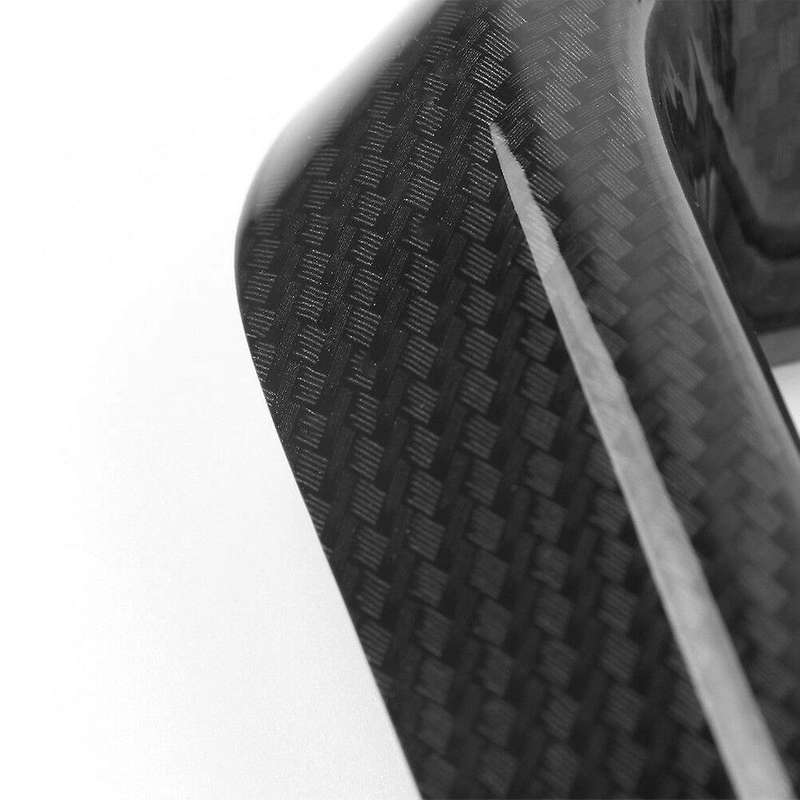 2pcs Car Carbon Fiber Rear Fog Lamp Cover Trim for Toyota Chr