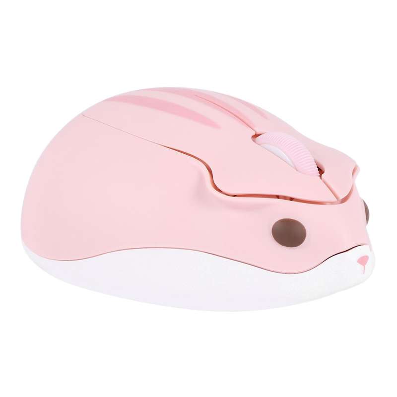 Hamster Shape 2.4ghz Wireless Mouse Pink Mouse Pc Notebook Kids Gift