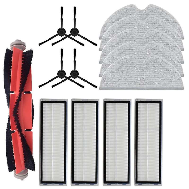 Main Brush Cover Side Brush Hepa Filter Mop Cloth for Dreame L10 Pro