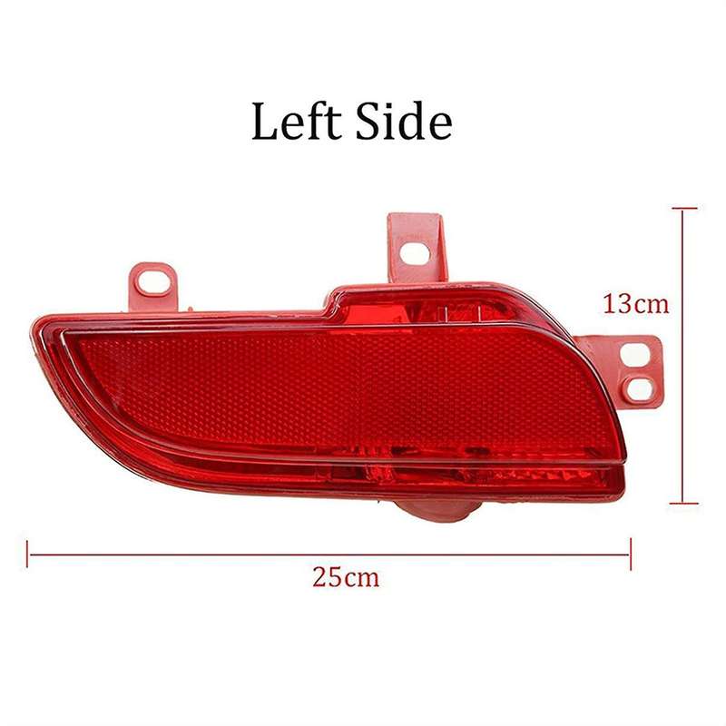 6351ha 6350ha for Peugeot 206 207 Car Rear Bumper Light Fog Lamp