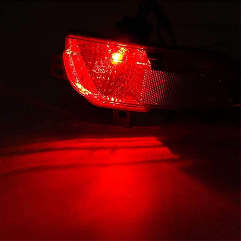 6351ha 6350ha for Peugeot 206 207 Car Rear Bumper Light Fog Lamp