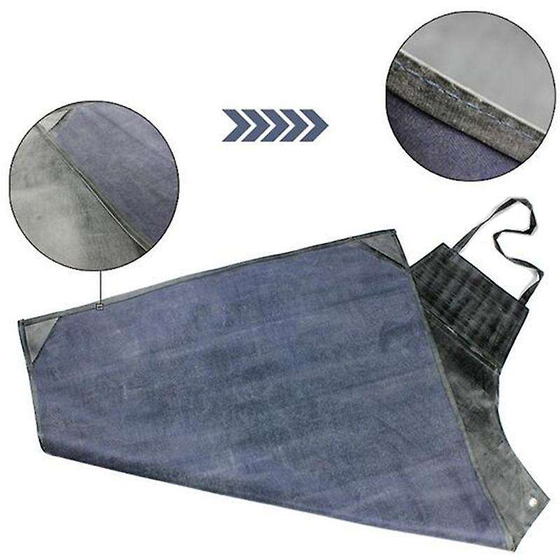 Heavy Duty Waterproof Rubber Vinyl Apron Industrial Pvc Adjustable