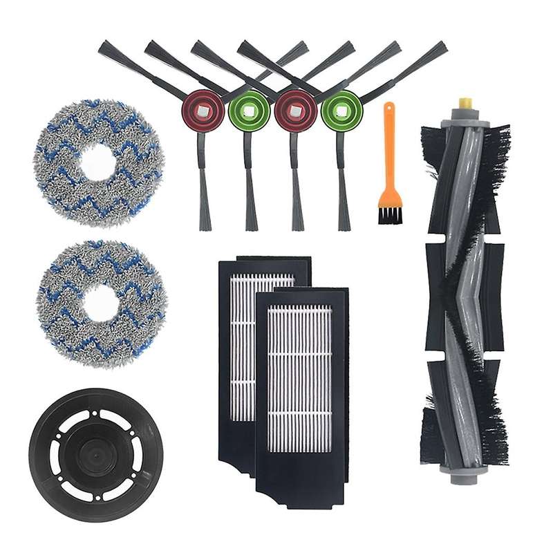 For Ecovacs T10 Turbo Main Brush Side Brush Filter Cleaning Brush