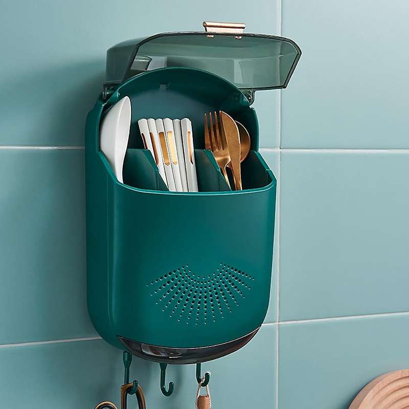Kitchen Storage Holder Spoon Fork Chopstick Tableware Organizer B